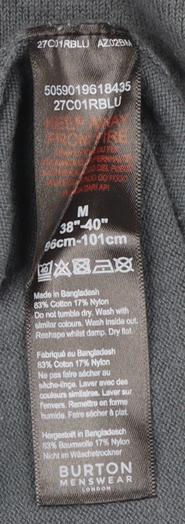 Burton Men's Blue Pullover Jumper M Casual