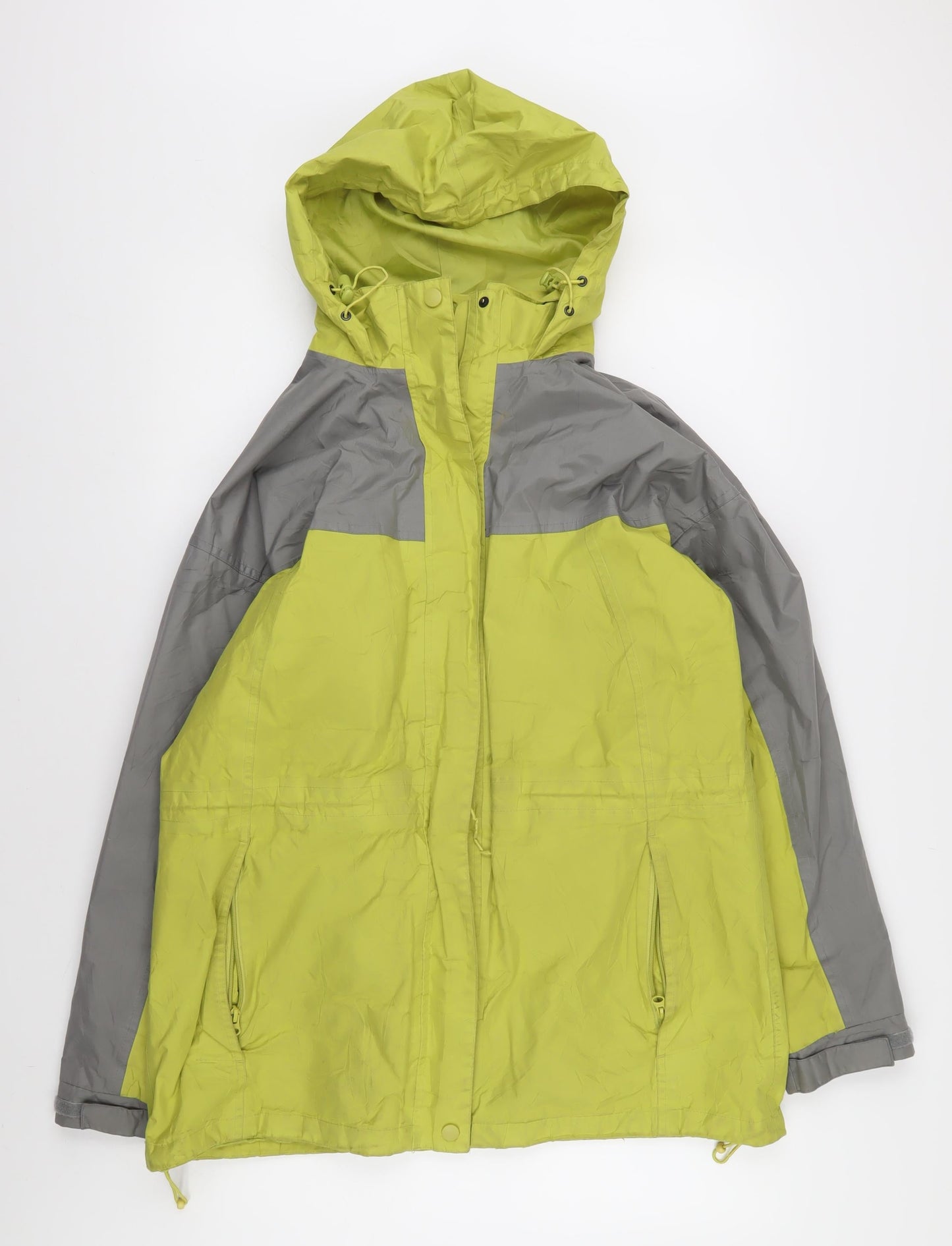 Womens UK Size 12 Being Casual Multicoloured Windbreaker Coat