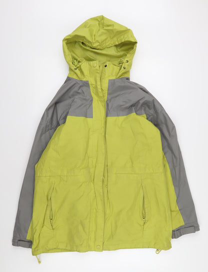 Womens UK Size 12 Being Casual Multicoloured Windbreaker Coat