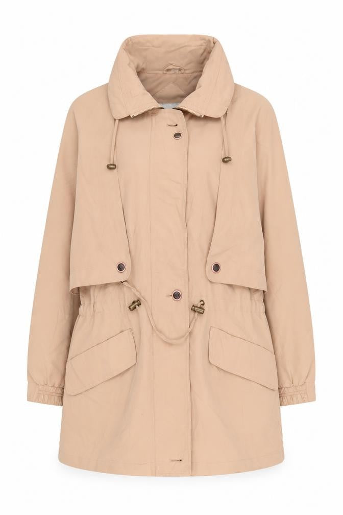 House of Fraser Women’s Beige Parka Jacket Size 10