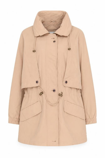 House of Fraser Women’s Beige Parka Jacket Size 10