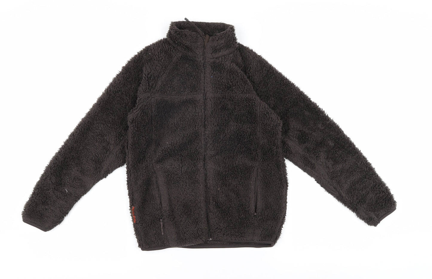 Mountainlife Boys Black Fleece Jacket Size 146 Full Zip
