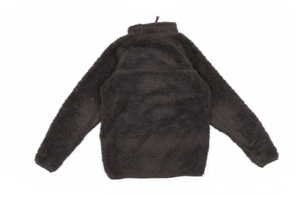 Mountainlife Boys Black Fleece Jacket Size 146 Full Zip