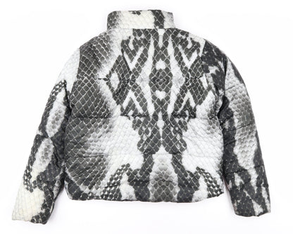 Womens UK Size L Lasula Grey Puffer Jacket