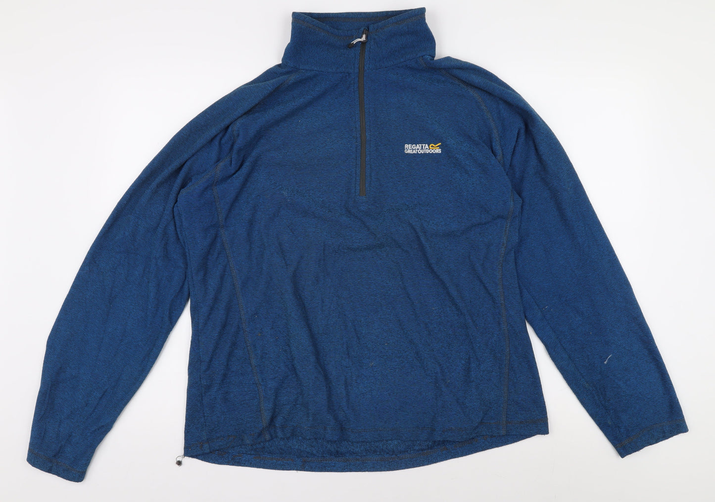 Mens UK Size XL Regatta Blue 1/2 Zip Sweatshirt