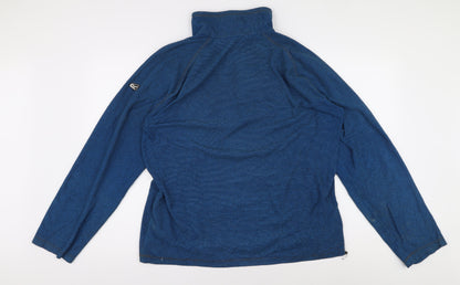 Mens UK Size XL Regatta Blue 1/2 Zip Sweatshirt