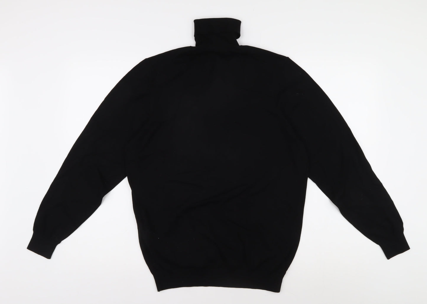 Zara Men's Black M High Neck Pullover Jumper