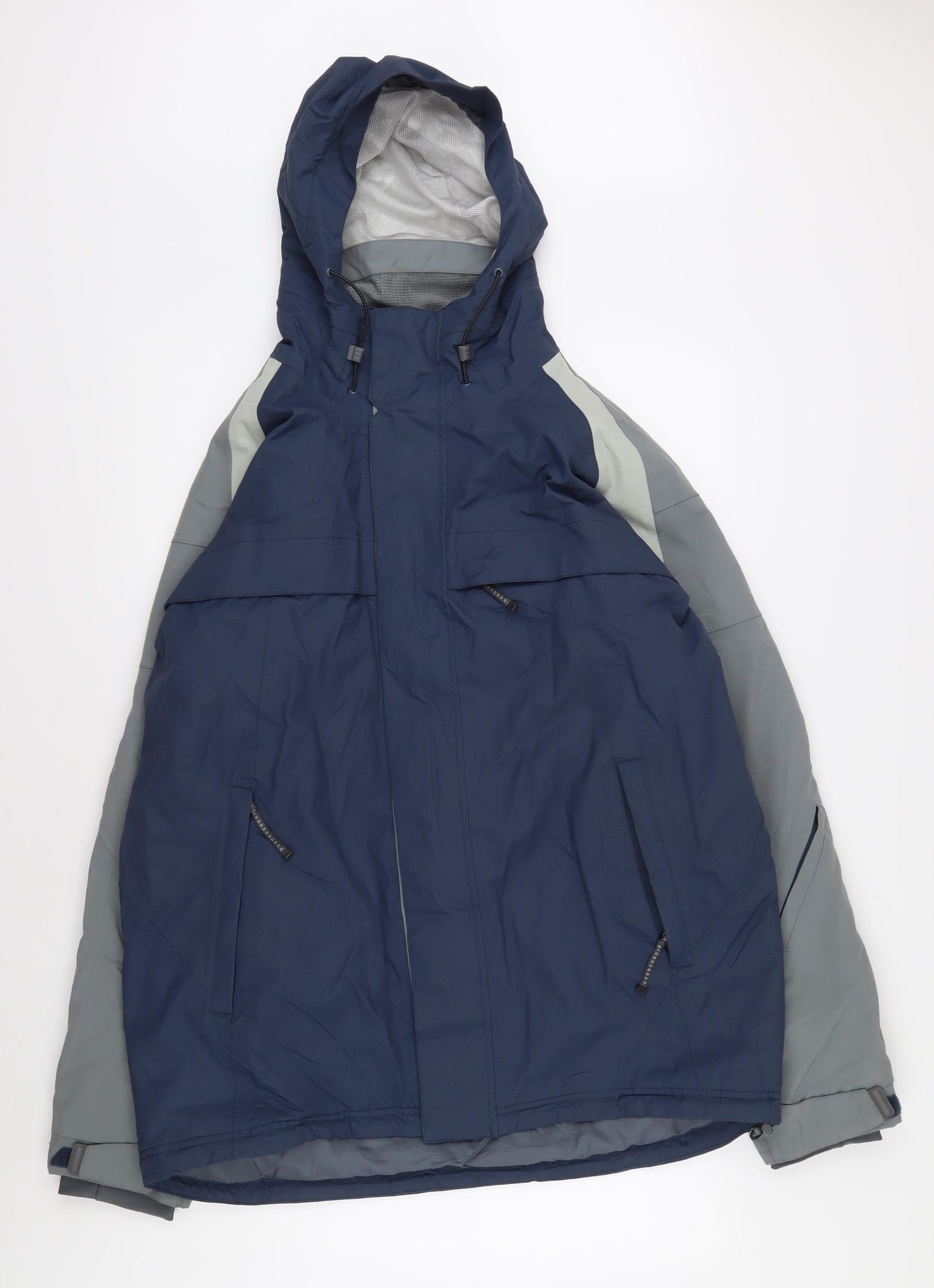 Mens UK Size M Marks and Spencer Blue Parka Coat