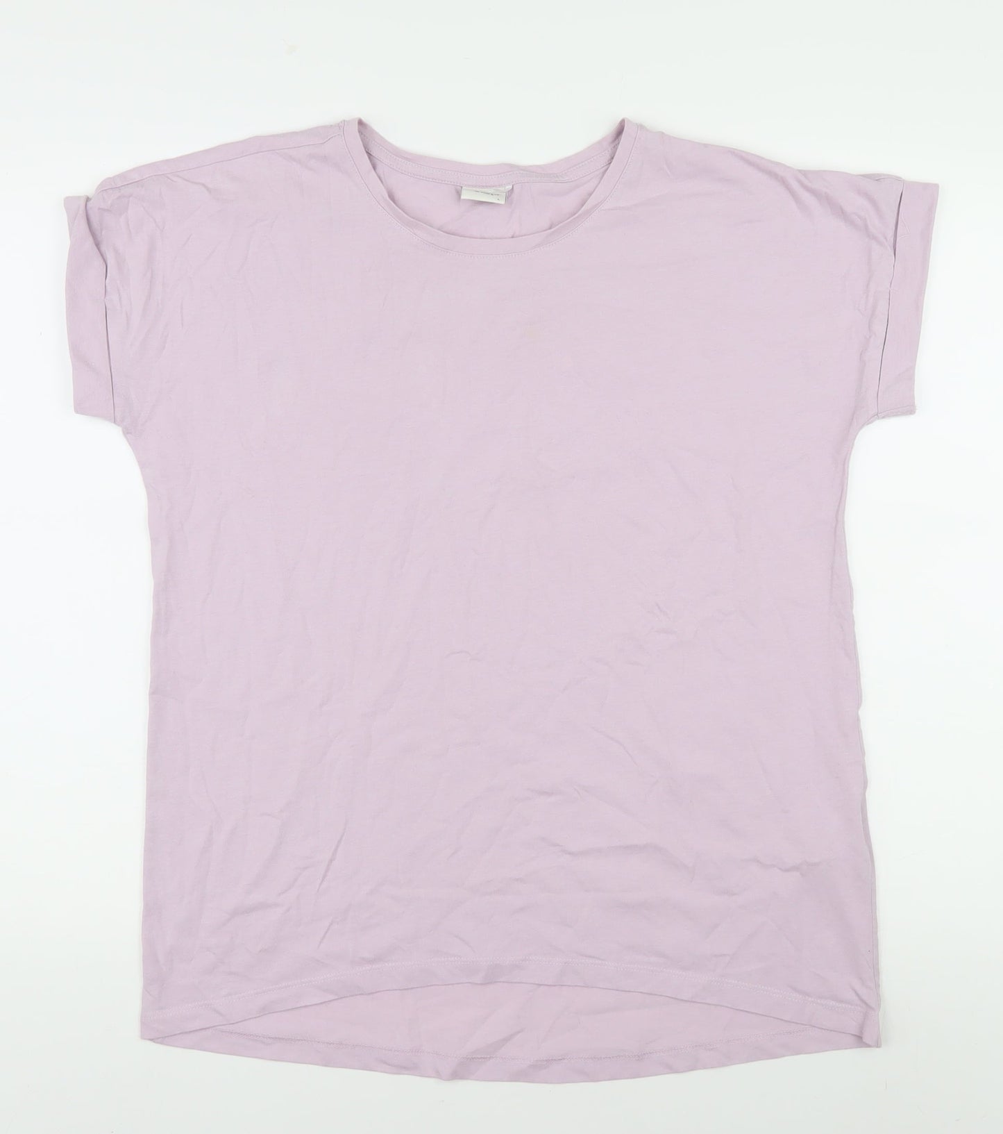 Jacqueline de Yong Women's Pink L Cotton Blend T-Shirt