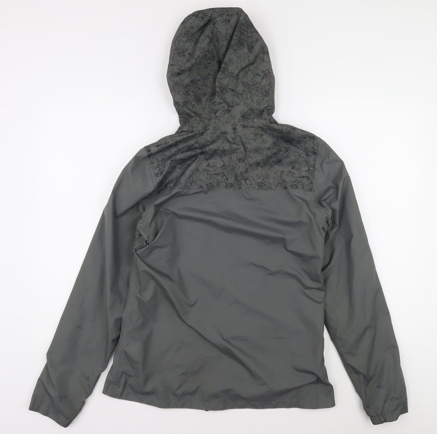 Womens UK Size XS Quechua Grey Rain Coat