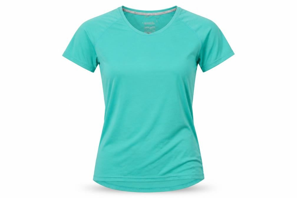 Womens UK Size M Mountain Warehouse Green Jersey T-Shirt