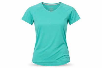 Womens UK Size M Mountain Warehouse Green Jersey T-Shirt
