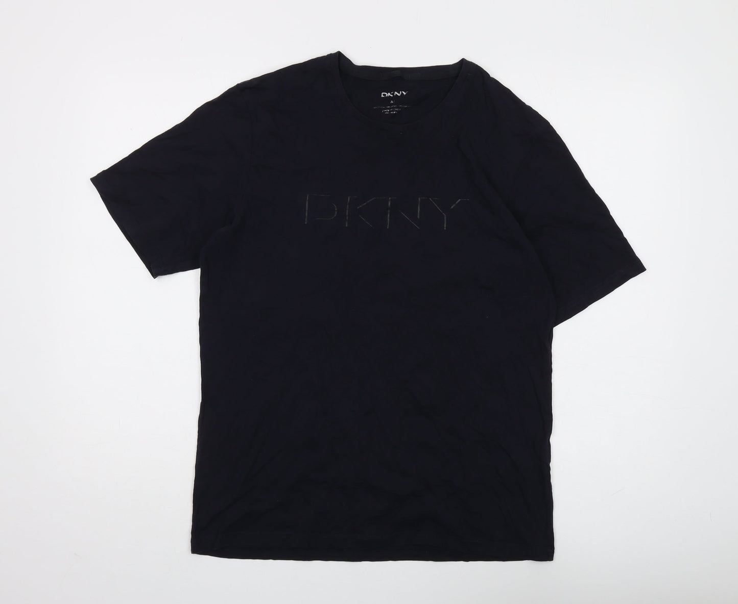 Mens UK Size M DKNY Black  T-Shirt