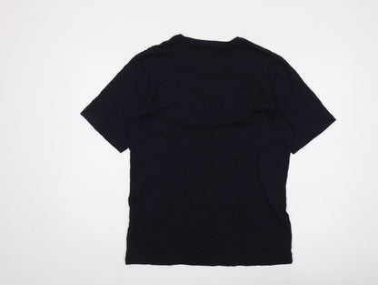 Mens UK Size M DKNY Black  T-Shirt