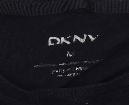 Mens UK Size M DKNY Black  T-Shirt