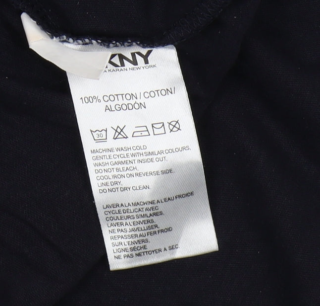 Mens UK Size M DKNY Black  T-Shirt