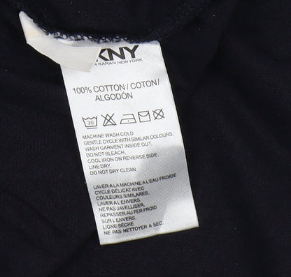 Mens UK Size M DKNY Black  T-Shirt