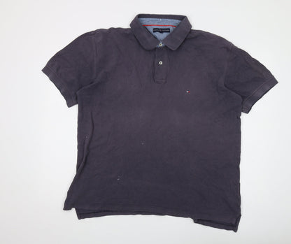 Tommy Hilfiger Men's Blue 2XL Polo Shirt