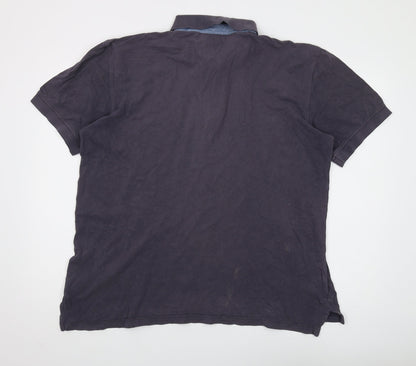 Tommy Hilfiger Men's Blue 2XL Polo Shirt