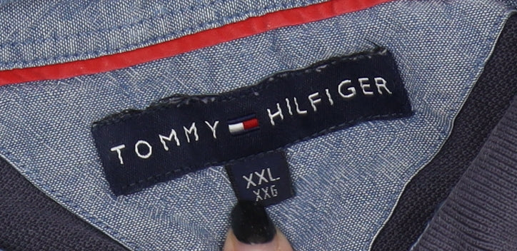 Tommy Hilfiger Men's Blue 2XL Polo Shirt