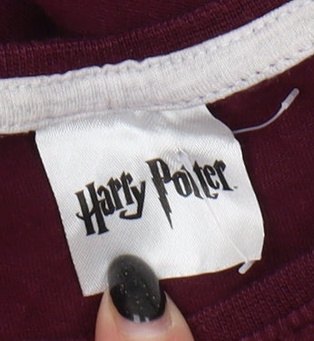 Harry Potter Boys Maroon Long Sleeve T-Shirt 13-14 Years
