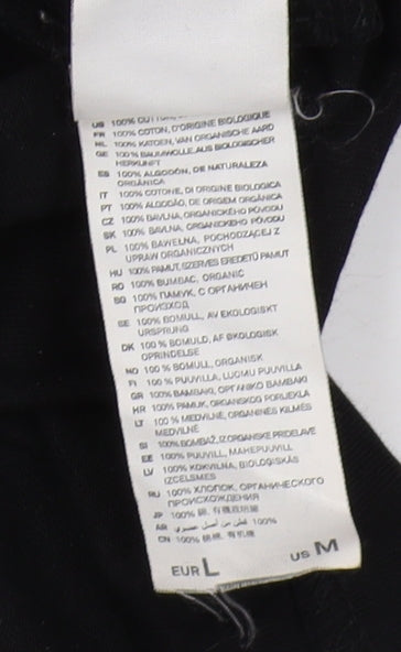 Stanley/Stella Men's Black Long Sleeve T-Shirt, L