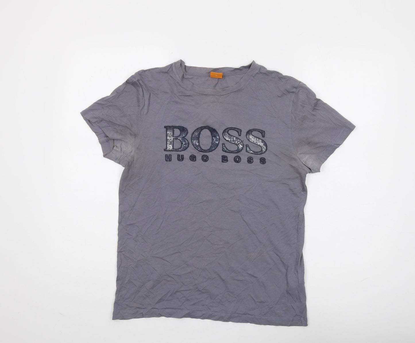 Mens UK Size M HUGO BOSS Grey  T-Shirt