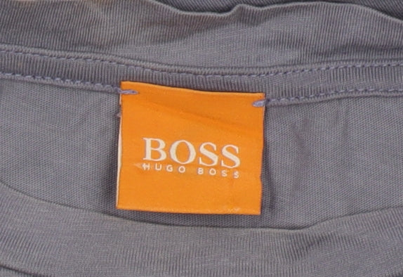 Mens UK Size M HUGO BOSS Grey  T-Shirt