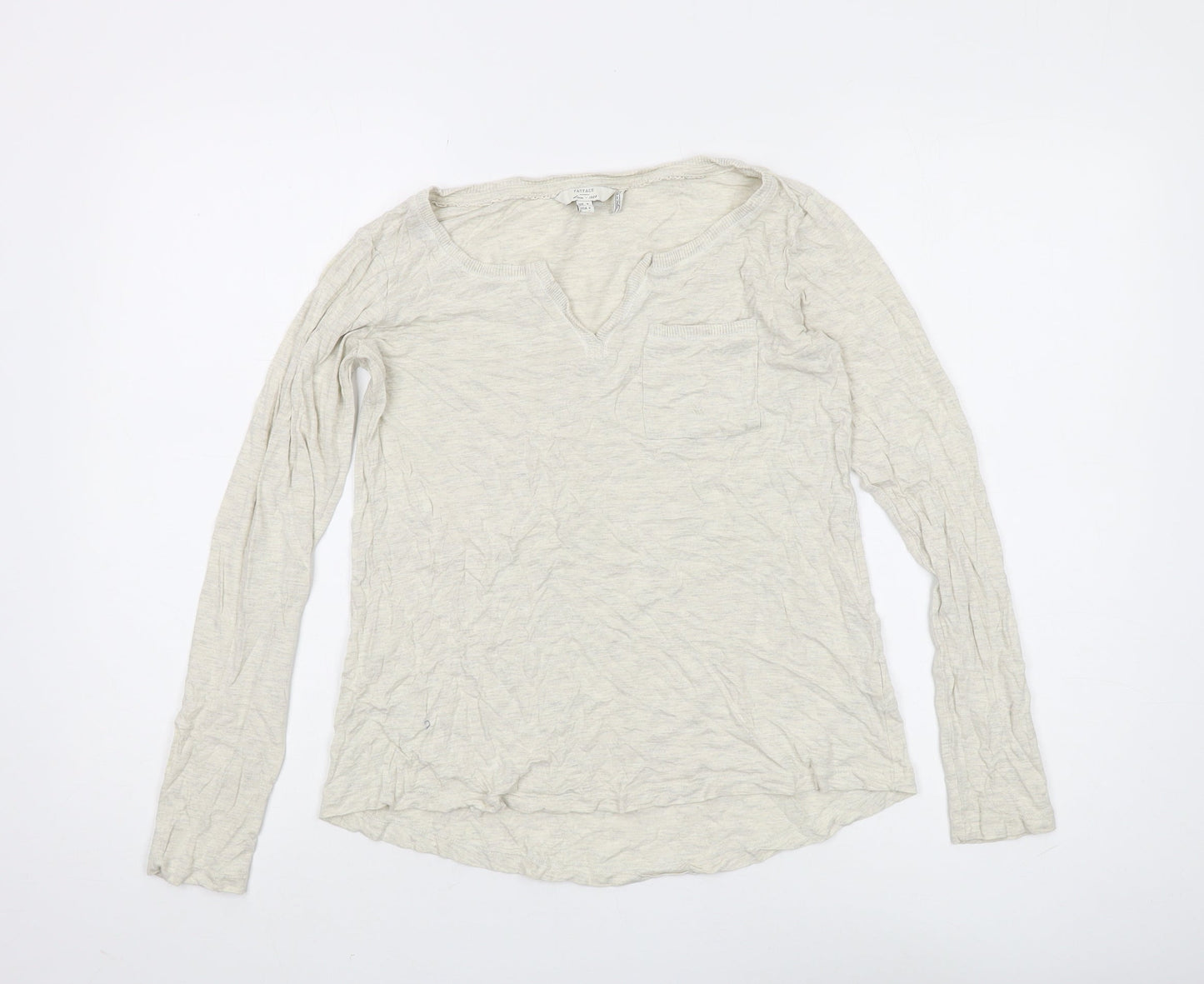 Womens UK Size 8 Fat Face Beige  T-Shirt