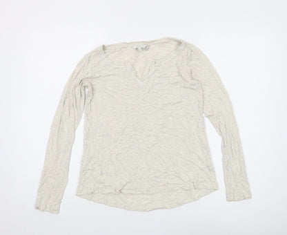 Womens UK Size 8 Fat Face Beige  T-Shirt