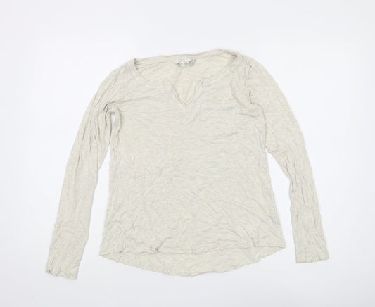 Womens UK Size 8 Fat Face Beige  T-Shirt