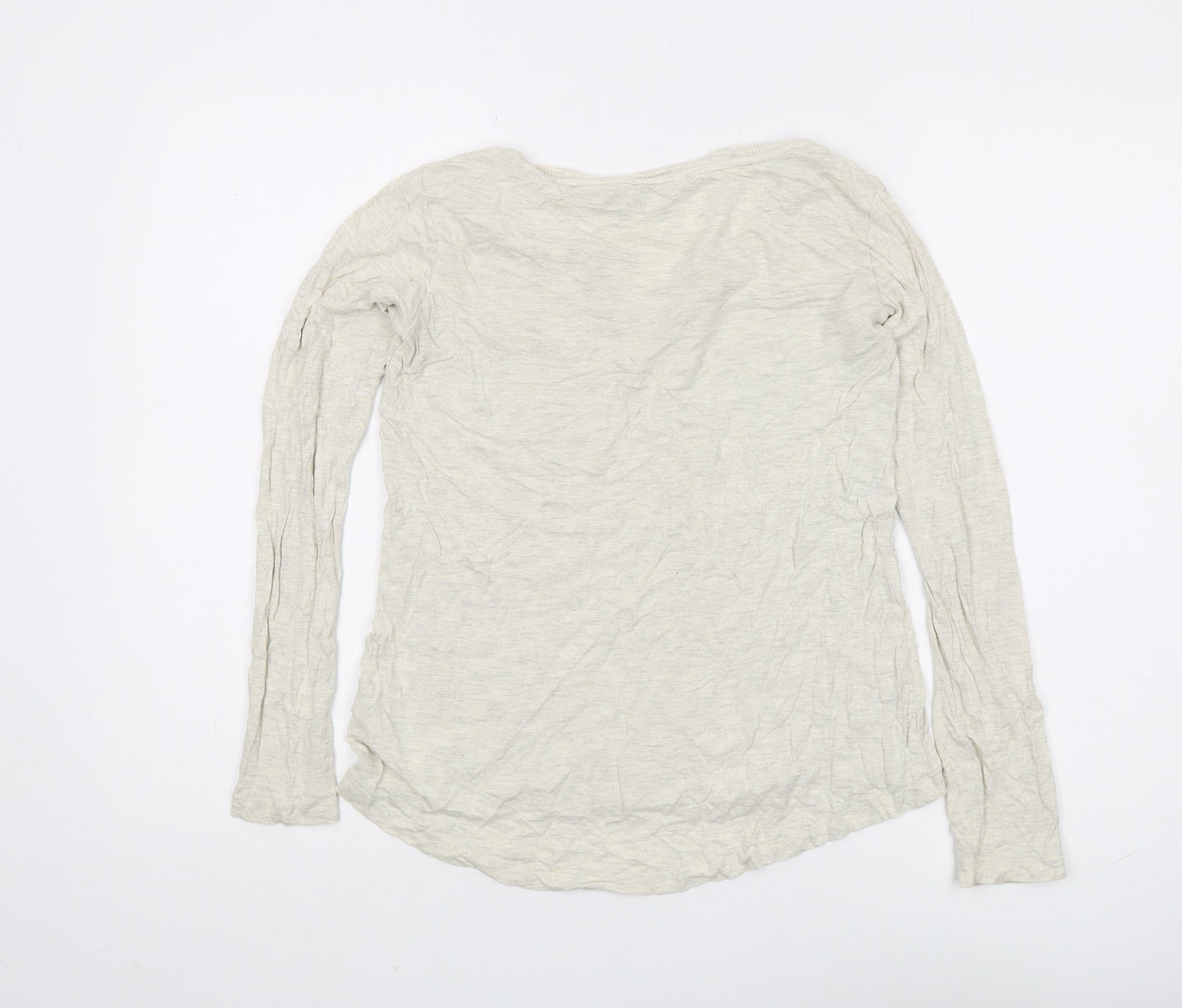 Womens UK Size 8 Fat Face Beige  T-Shirt