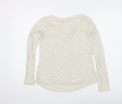 Womens UK Size 8 Fat Face Beige  T-Shirt
