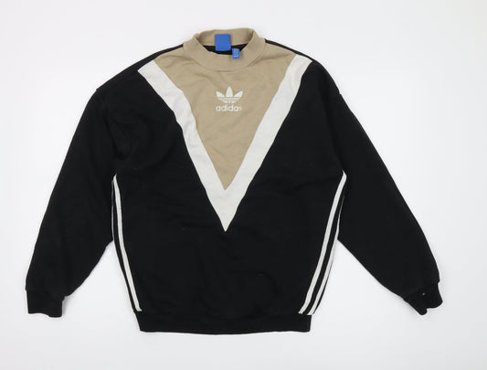 Adidas Women's Black Pullover Sweatshirt, S, Sporty