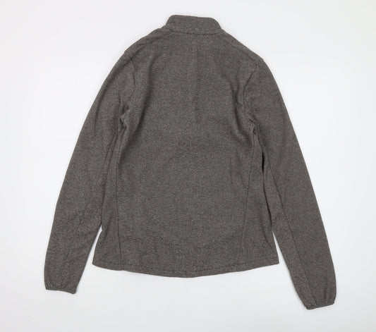 Decathlon Women's Grey Henley Sweatshirt M