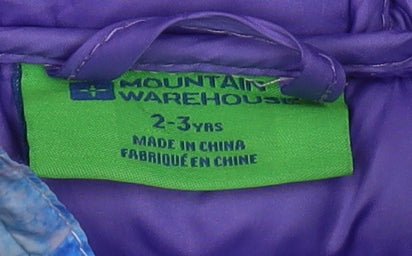 Mountain Warehouse Girls Multicoloured Galaxy Puffer Jacket 2-3Y