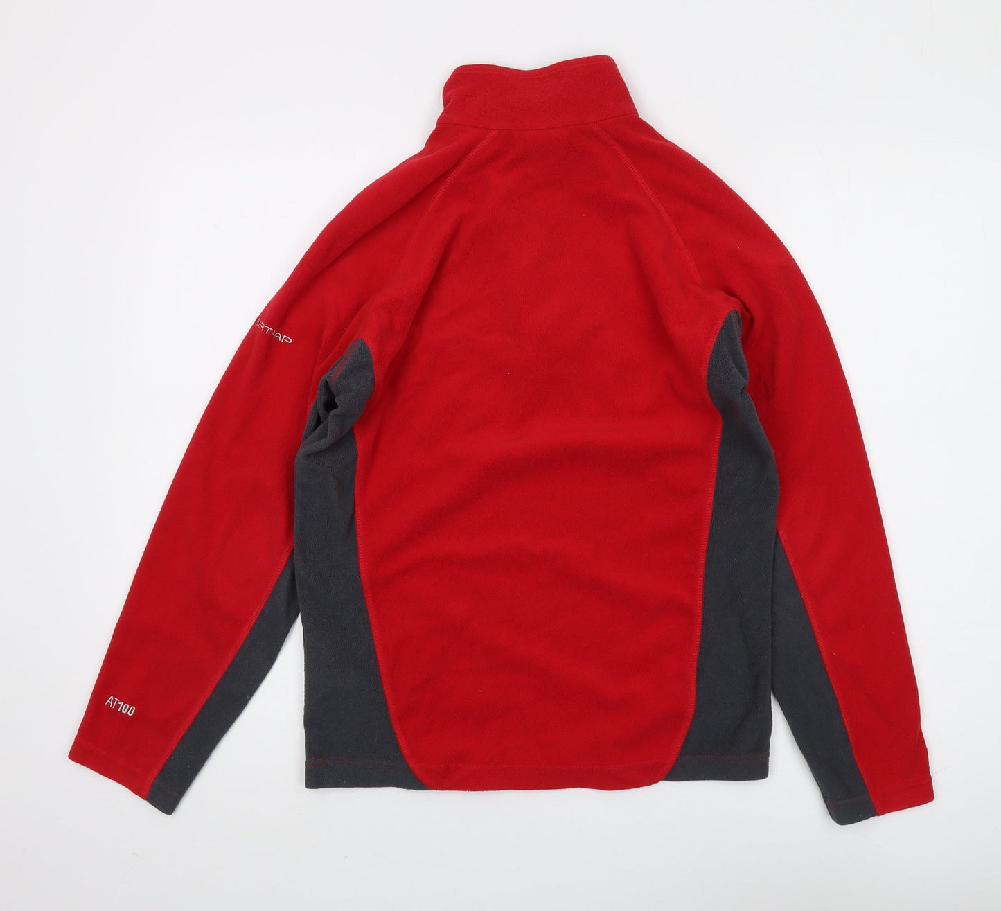 Mens UK Size XS Trespass Red 1/4 Zip Sweatshirt