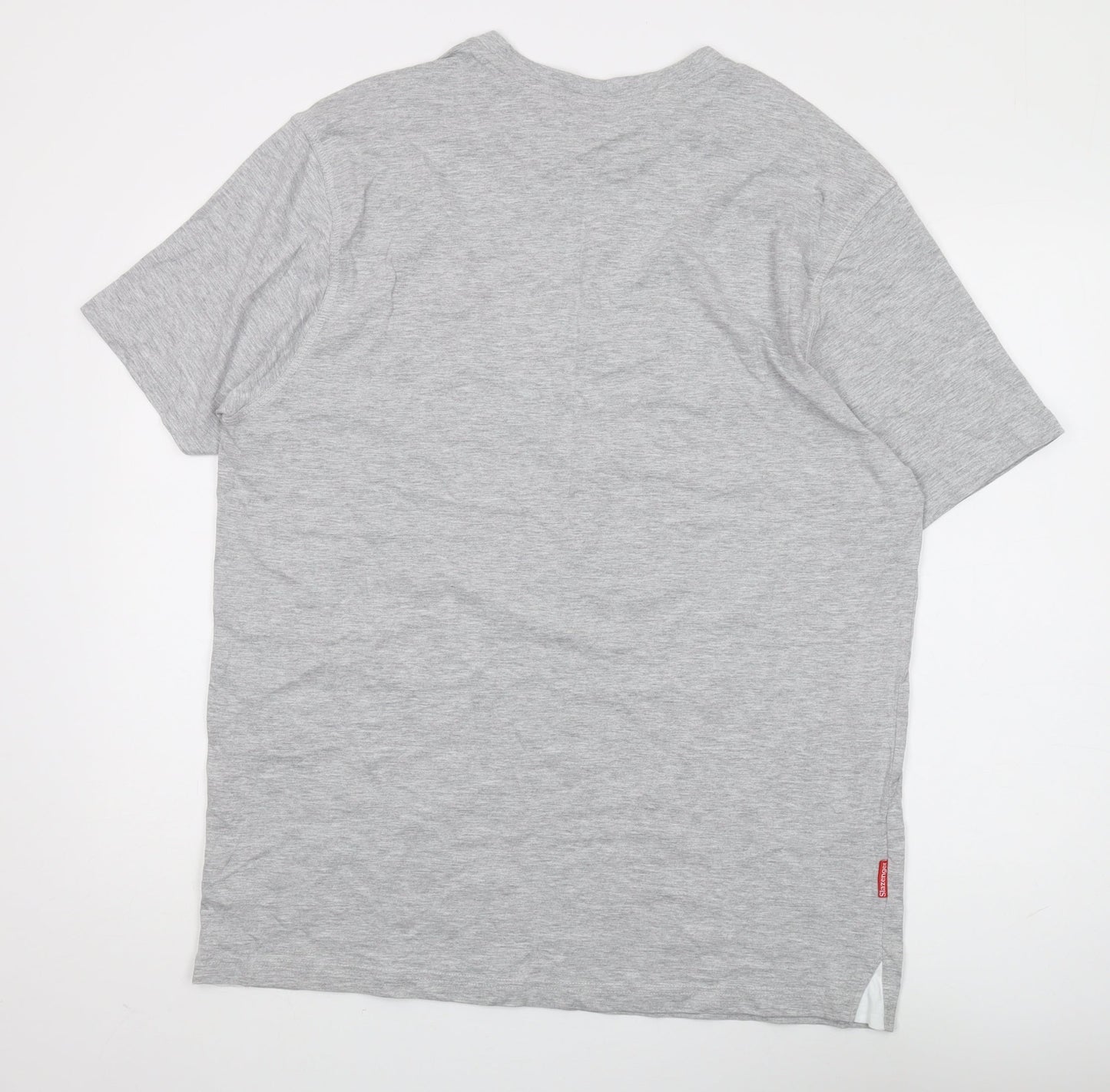 Slazenger Men’s Grey 2XL Crew Neck T-Shirt
