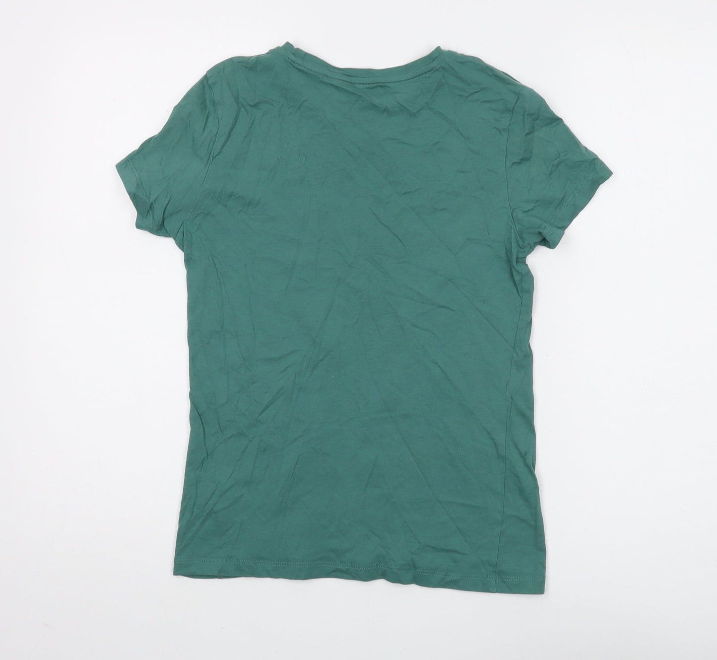 Puma Women’s Green Cotton T-Shirt Size 8