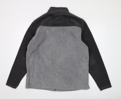 Mens UK Size L James Pringle Grey Full Zip Sweatshirt