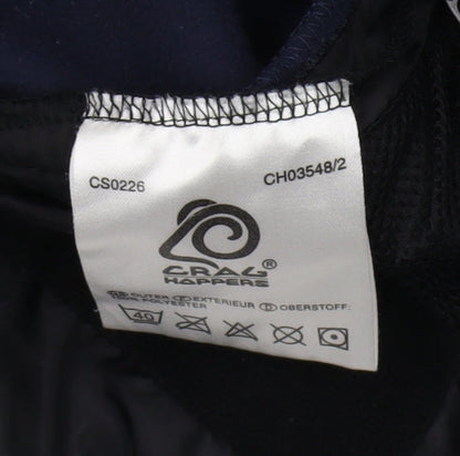 Craghoppers Women's Blue Full Zip Hoodie - Size 10