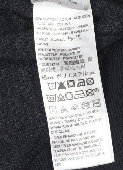 Mens UK Size S Levi's Black Pullover Hoodie