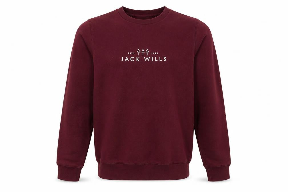Mens UK Size XS Jack Wills Red Pullover Sweatshirt