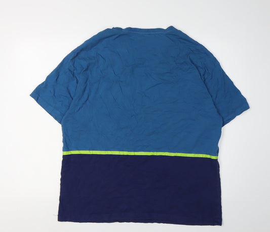 U.S. Polo Assn. Men's Blue Medium Sports T-Shirt