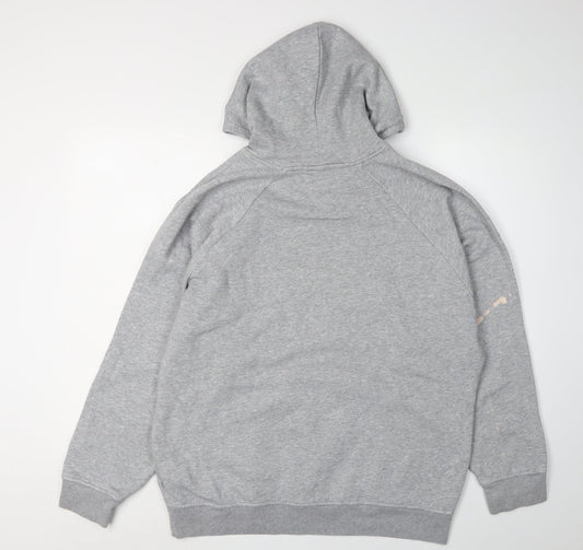 Adidas Grey Unisex Hoodie, Size 8-10, Casual & Cosy