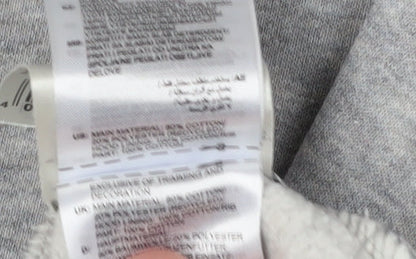 Adidas Grey Unisex Hoodie, Size 8-10, Casual & Cosy