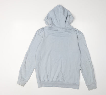 Brave Soul Unisex Blue Hoodie XS Cotton Blend