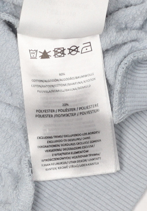 Brave Soul Unisex Blue Hoodie XS Cotton Blend