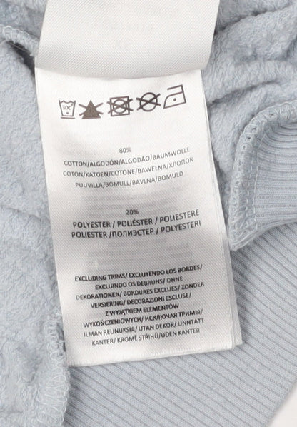 Brave Soul Unisex Blue Hoodie XS Cotton Blend