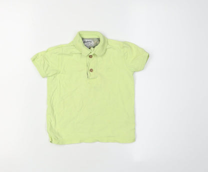 Mantaray Boys Green Polo Shirt, 2-3 Years, Cotton, Casual
